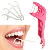 25шт стоматолог стоматологическая зубов флоссом межзубные зубов ручка щетки